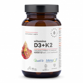 Aura Herbals Witamina D3 4000 IU + K2 90 kapsułek