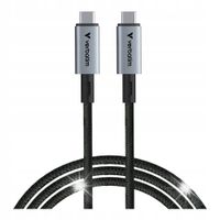 Kabel USB 4 Verbatim USB-C(M) - USB-C(M) 1,2m 240W PD czarny