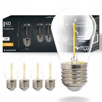 Żarówki Ledowe Retro Edison Led E27 Filament Vita St14 2700K 1W