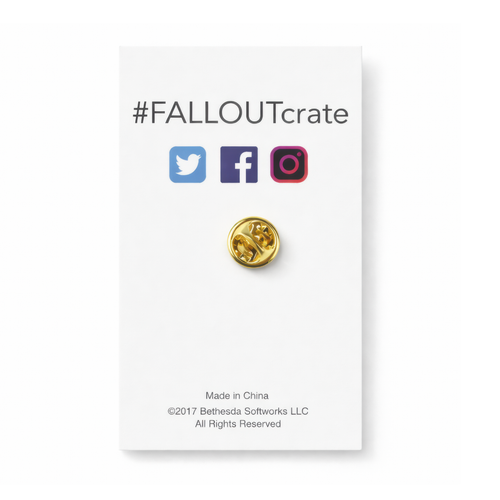 Crate #1 | 4 cm | Metal | Przypinka | Fallout na Arena.pl