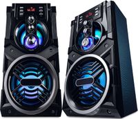 MOBILNY SYSTEM NAGŁOŚNIENIOWY BOOMBOX BLUETOOTH FM GŁOŚNIK BEZPRZEWODOWY BT