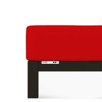 Prześcieradło Schlafgut Pure Baby Uniwersalny Red Deep 285