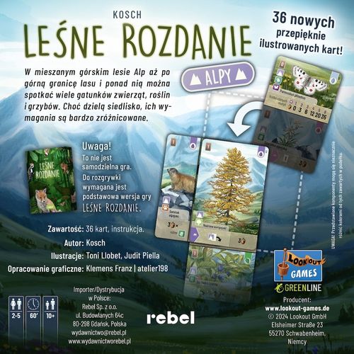 Gra Leśne Rozdanie: Alpy na Arena.pl
