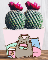 Doniczka do kwiatów/roślin - Pusheen - Kotek