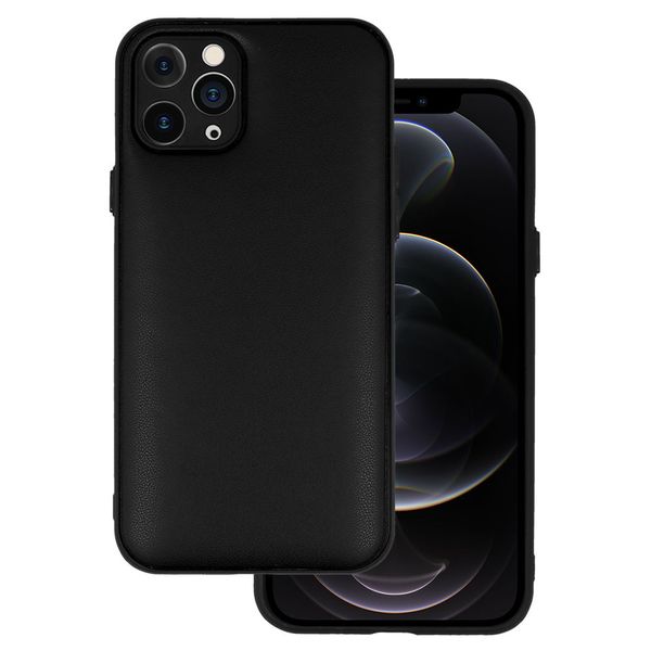 Leather 3D Case do Iphone 11 Pro wzór 1 czarny zdjęcie 1