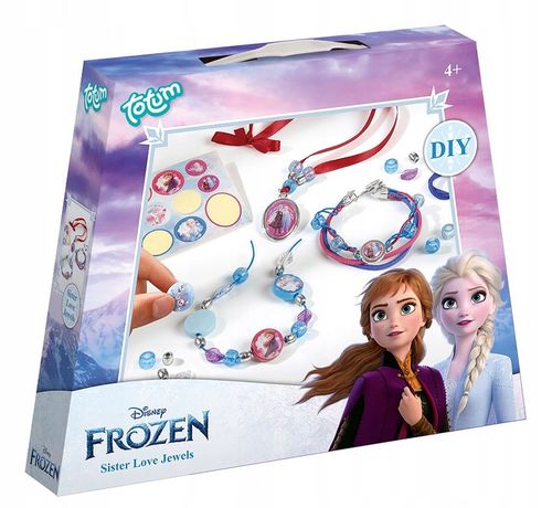 Totum Disney Frozen 2 KRAINA LODU zestaw kreatywny do robienia bransoletek na Arena.pl