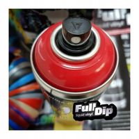 Full DIP farba żaroodporna do zacisków hamulcowych Czerwona Satyna - CAL003