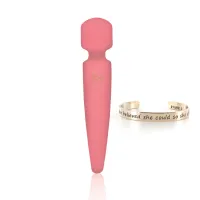 rs essentials bella mini body wand coral - kompaktowy masażer wodoodporny
