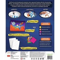 Skillmatics Foil Fun Zestaw kreatywny Kosmos - kolorowanie folią