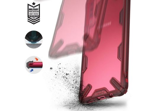 Etui Ringke Fusion X Samsung Galaxy A7 2018 Ruby red na Arena.pl