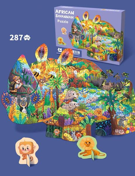 Zestaw Puzzli 287El. Safari zdjęcie 1