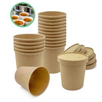 Pojemniki na zupę z pokrywką 770 ml 25 szt.