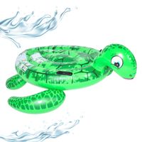 Materac Pompowany Żółw do Pływania dla Dzieci Sunclub 134x112cm Duży Mocny