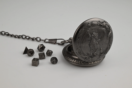 Dragon | 6 cm | Metal | Keychain Mini Dice | Dungeons and Dragons na Arena.pl