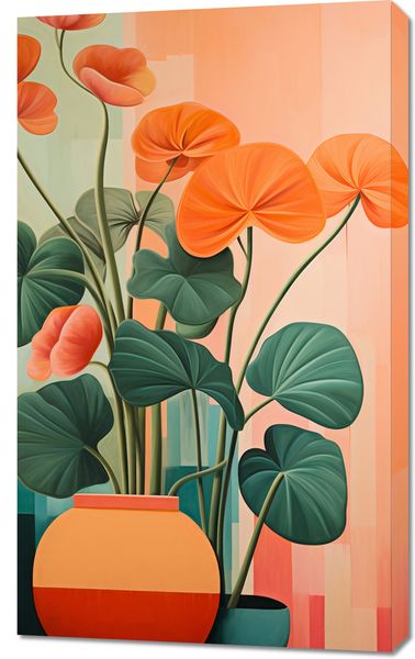 Obraz 60x100cm Kwiatowa Harmonia zdjęcie 1