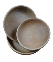 komplet 3szt. misek drewnianych | 20 cm , 17 cm , 15 cm.   l230u