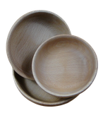 komplet 3szt. misek drewnianych | 20 cm , 17 cm , 15 cm.   l230u