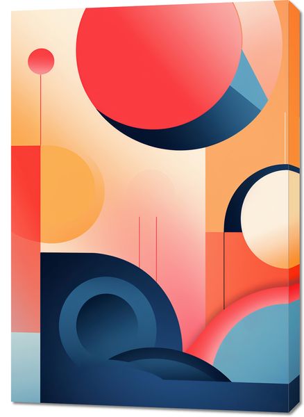 Obraz 70x100cm Geometryczne Marzenia zdjęcie 1