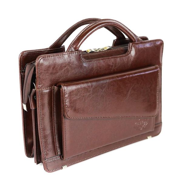 Teczka damska exclusive - jasny brąz KEMER zdjęcie 2