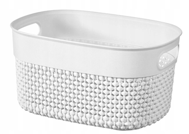Curver Pudełko Koszyk 3,5L Pojemnik Biały Eko zdjęcie 1