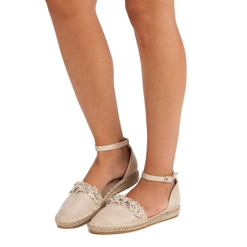 Beżowe espadryle r.41 na Arena.pl