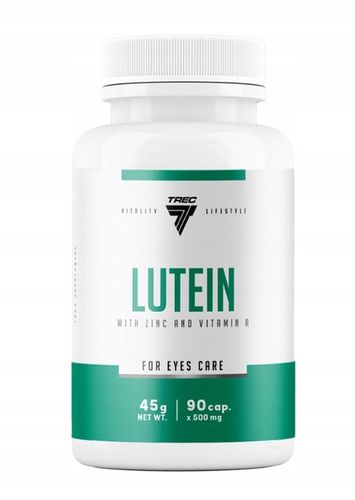 Trec Vitality Lutein 90 caps. Luteina Zdrowy Wzrok Oczy Poprawa Wzroku na Arena.pl