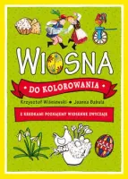 Wiosna Do Kolorowania - Z Kredkami Poznajemy Wiosenne Zwyczaje