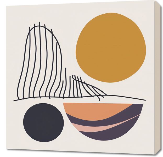 Obraz 70x70cm Pełnia Ekspresji zdjęcie 1