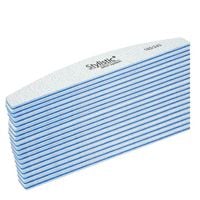 STYLISTIC Pilnik do paznokci ŁÓDKA PÓŁKSIĘŻYC - 180/240 - 50 sztuk