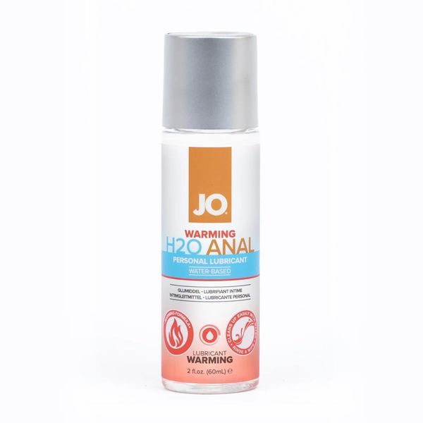 System JO - Anaal H2O Glijmiddel Warm 60 ml zdjęcie 1
