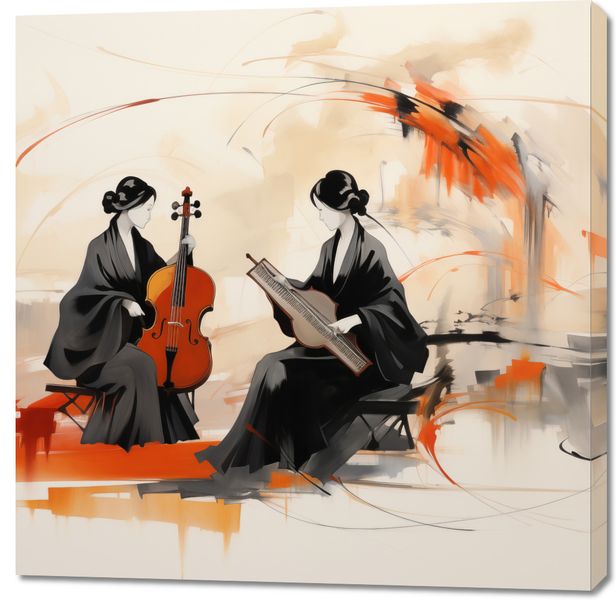 Obraz 100x100cm Harmonia Ciszy zdjęcie 1