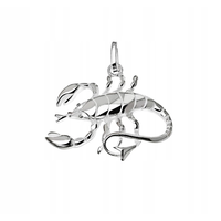 SREBRNY WISIOREK ZNAK ZODIAKU SKORPION SREBRO 925
