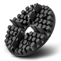 Łożyska płytowe gumowe uszczelka 2×10 mm 50 szt. do paneli tarasowych