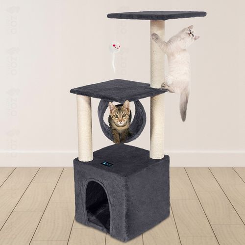 Drapak dla kota słupek 91cm drzewko 5 poziomów budka walec platforma na Arena.pl