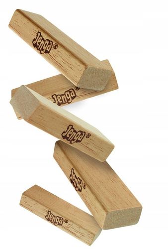 Gra zręcznościowa Jenga Classic Hasbro A2120 na Arena.pl