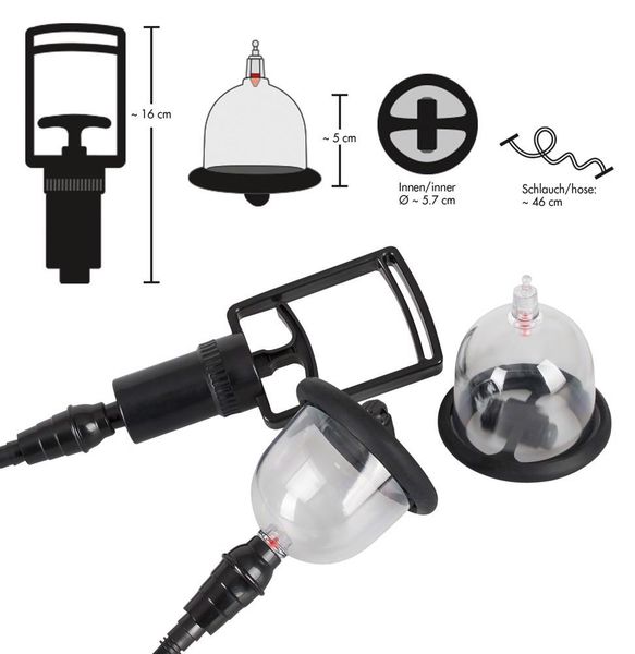 Bad Kitty Vibrating Nipple Cup zdjęcie 7