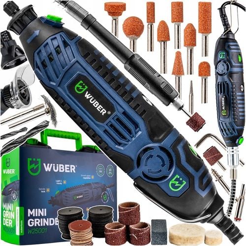 MINI SZLIFIERKA FREZARKA WIELOFUNKCYJNA + STOJAK + AKCESORIA ZESTAW na Arena.pl
