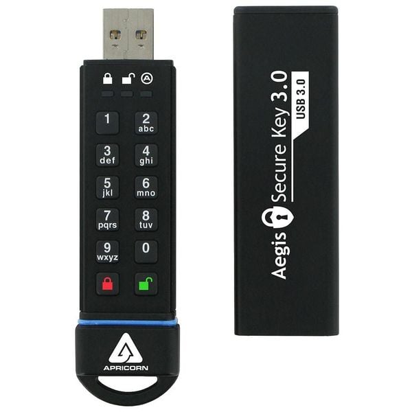 Apricorn Aegis Secure Key USB3 30GB zdjęcie 1