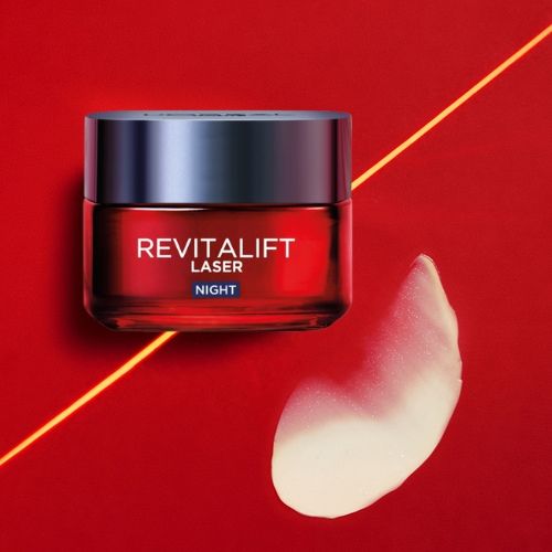 Krem Do Twarzy Na Noc Loreal Revitalift Laser Przeciwzamrszczkowy 50 ml zdjęcie 3