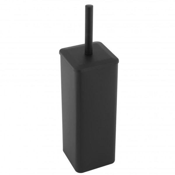 Zestaw łazienkowy czarny 2-elementy - kosz na śmieci i szczotka do WC zdjęcie 4