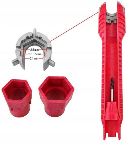 NASADOWY KLUCZ HYDRAULICZNY DO INSTALOWANIA KRANÓW ZLEWÓW BATERII na Arena.pl