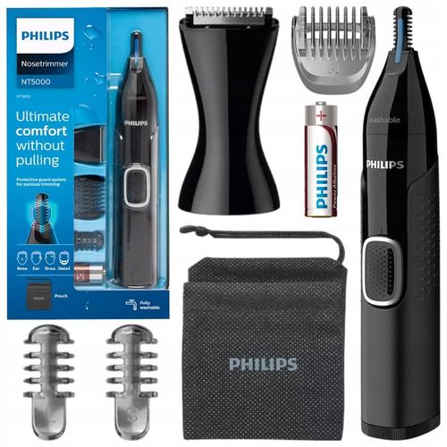 TRYMER DO USZU BRWI NOSA PHILIPS + ETUI NT5650 na Arena.pl