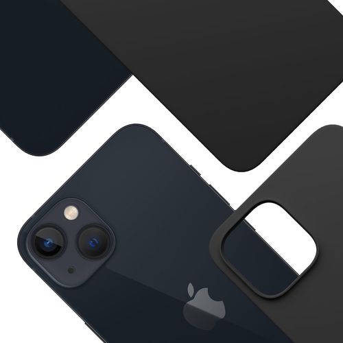 Czarne etui z MagSafe na tył do Apple iPhone 14 Plus 3mk HARDY MagSilicone na Arena.pl