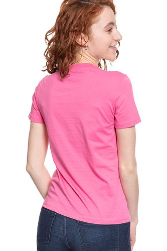 LEE T SHIRT DAMSKI SUNSET TEE CHROME PINK L42XEPNE S na Arena.pl