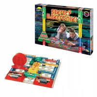 9544 SEKRETY ELEKTRONIKI 500 EKSPERYMENTÓW NAUKA zestaw DROMADER