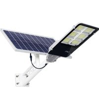 Latarnia Solarna Uliczna Led 1200W Ip67 Panel, Pilot I Mocowanie
