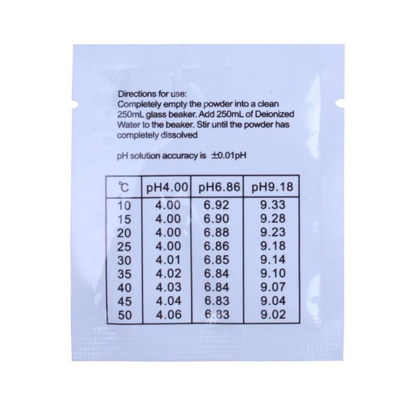 Bufor do kalibracji mierników pH 4,01 6,86 proszek zdjęcie 3