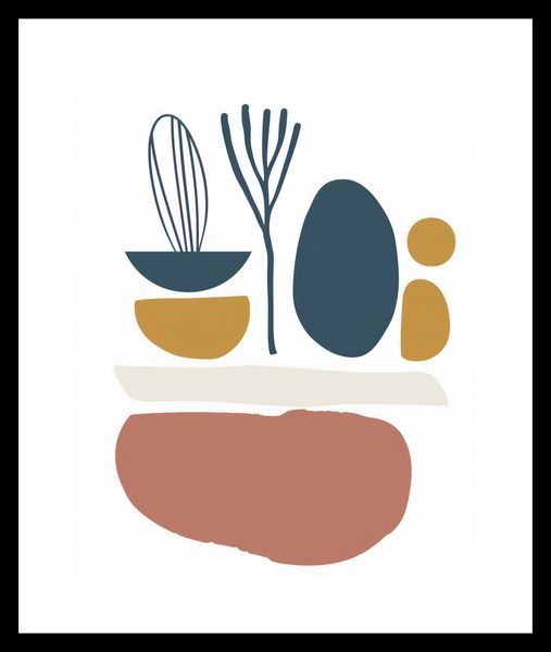 Plakat 40x50cm Stylowa Roślinność zdjęcie 3