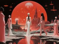 Plakat 20x15cm Wędrowcy z Innego Świata