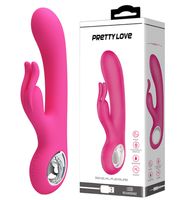 Różowy króliczek z uchwytem